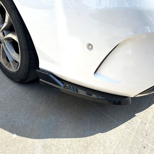 Rear Bumper Side Spoiler Cover Kit For Mercedes Benz W205 C43 C63 2015-2021 2018, US $37.52, image 2