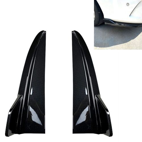 Rear Bumper Side Spoiler Cover Kit For Mercedes Benz W205 C43 C63 2015-2021 2018, US $37.52, image 10