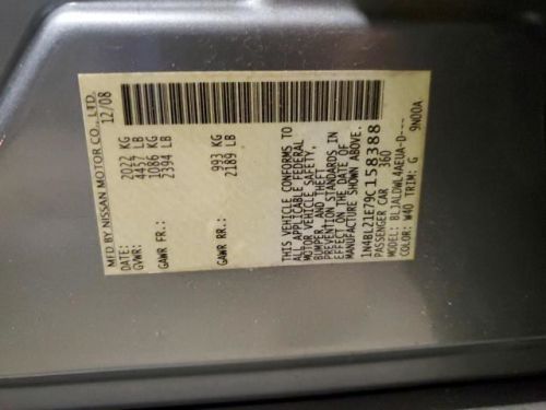 Passenger Right Rear Door Glass Sedan Fits 07-12 ALTIMA 7367700, US $164.95, image 7