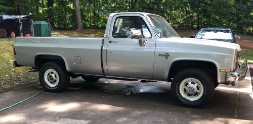 1983 Silverado K20 Clear title, 350, 700R, New paint 17 S silver, 4x4, NO DAMAGE, US $23,000.00, image 8