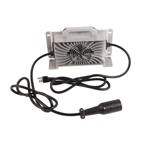 48V 15A Cart Battery Charger IP67 Waterproof 110-130V 3 Pin Round Plug, US $268.44, image 4