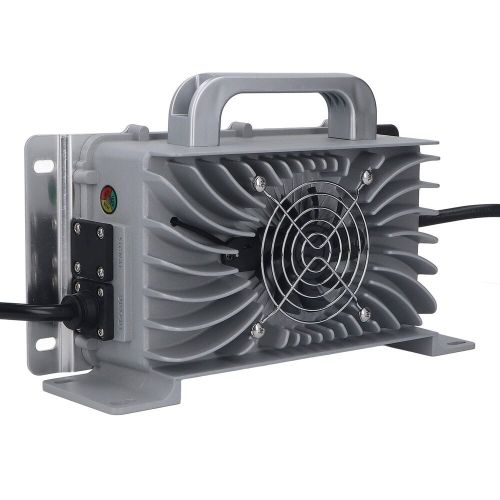 48V 15A Cart Battery Charger IP67 Waterproof 110-130V 3 Pin Round Plug, US $268.44, image 6