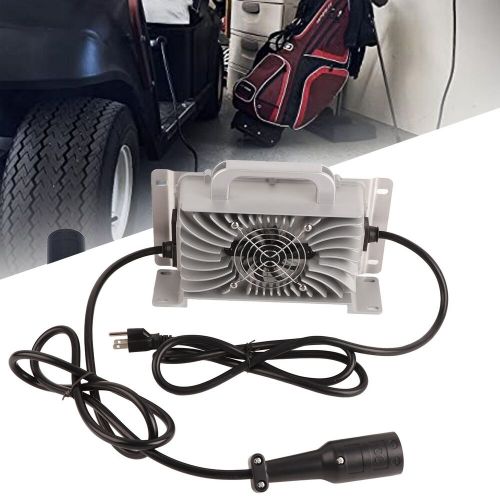 48V 15A Cart Battery Charger IP67 Waterproof 110-130V 3 Pin Round Plug, US $268.44, image 9