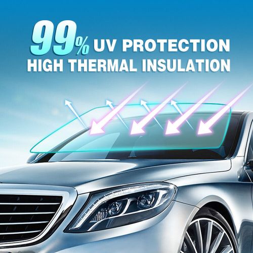 VLT 50% Window Tint Photochromic Film Solar Protection Car Window Film Sheet, US $14.67, image 12
