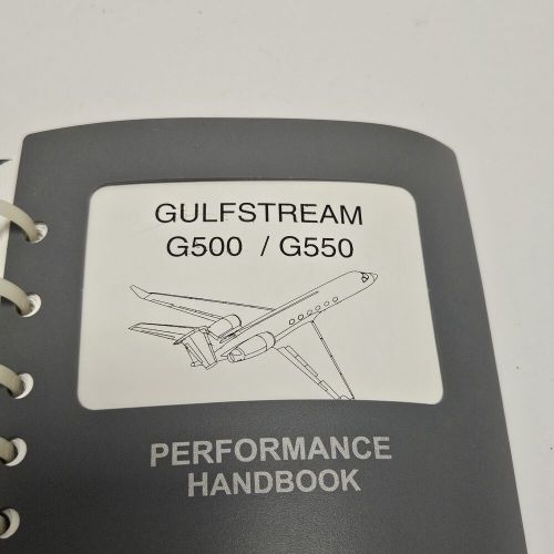 Gulfstream G500/G550 Performance Handbook, US $85.00, image 3