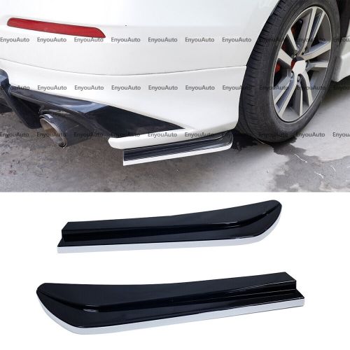 For Lincoln MKZ Front Bumper Lip 86" Side Skirt Rear Bumper Lip Black White, US $140.00, image 6