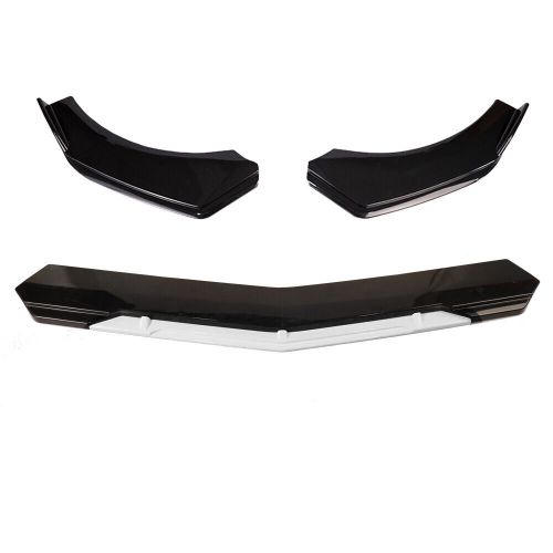 For Lincoln MKZ Front Bumper Lip 86" Side Skirt Rear Bumper Lip Black White, US $140.00, image 12