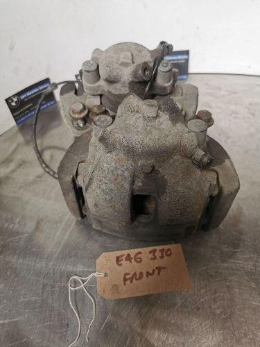 Bmw e46 330i front brake calipers and carriers,e36 upgrade good order