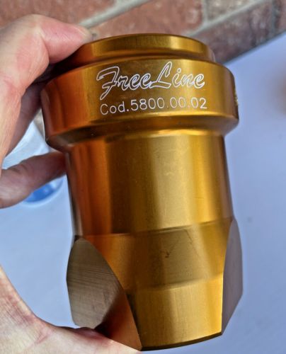 Freeline gold anodized 50 mm x 100 hub NEW, US $99.00, image 5