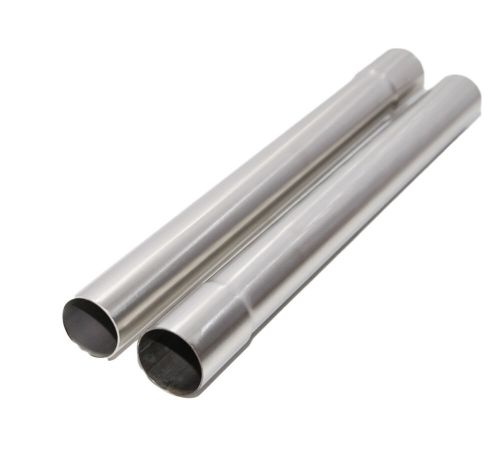 2PC Straight Tailpipe Exhaust Pipe1 3/4"ID to1 3/4"ODx18"Length SS+Clamps, US $39.75, image 11