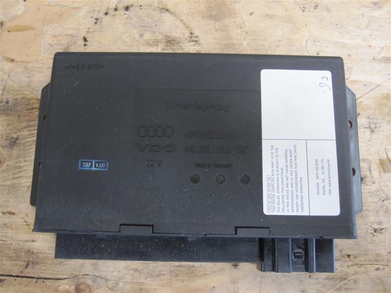 98-04 audi a6 allroad comfort control module 4b0962258j