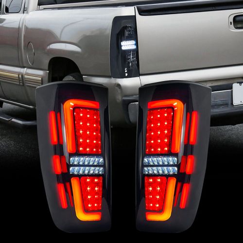 Tail Lights Smoke LED For 99-06 Chevy Silverado 99-02 GMC Sierra 1500 2500 3500, US $159.99, image 13