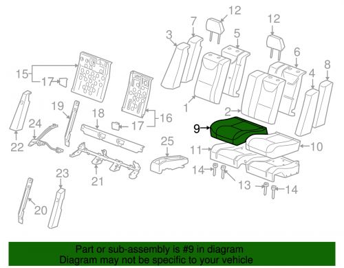 Genuine GM Seat Cover 15823070, US $140.21, image 2