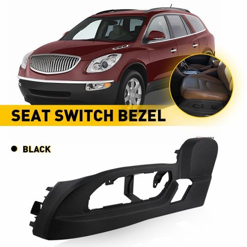 Drivers Black Switch Seat Bezel Trim PP For 2009-17 Traverse Acadia Enclave, US $36.99, image 10