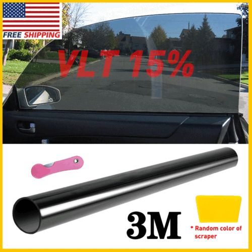 Uncut Roll Window Tint Film 15% VLT 10"Feet Car Home Office Glass New 2022 USA, US $13.99, image 8