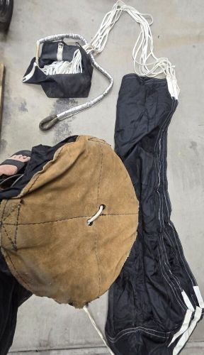 Simpson Safety Black 10 Ft Sky Jacker Drag Parachute, Like New, Excellent Shape!, US $275.00, image 2