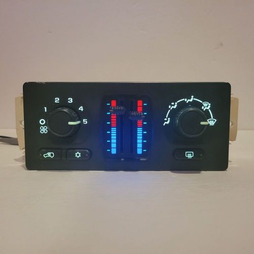 2006 Chevy Silverado Heat A/C HVAC Climate Control Unit NEW LIGHTS, US $95.00, image 10