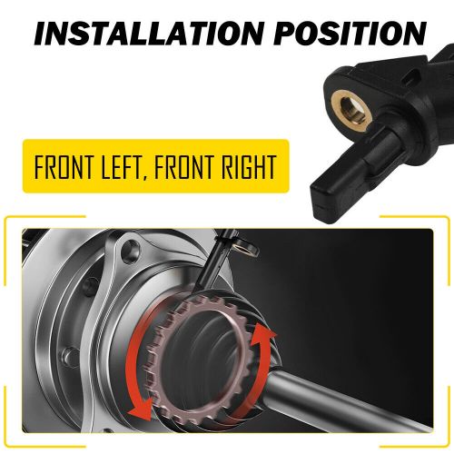 ABS Wheel Sensor Speed Front Left Right For FORD JAGUAR LINCOLN VOLVO BP4K43701A, US $14.99, image 2