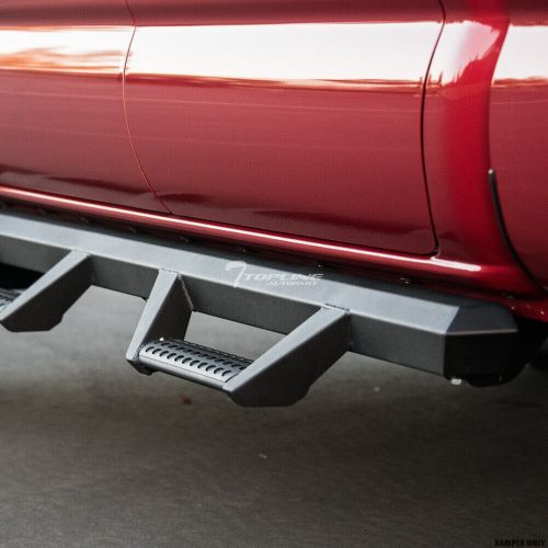 Topline For 2009-2018 Dodge Ram Quad Hoop Drop Step Side Nerf Bars v2 -Matte Blk, US $270.00, image 6
