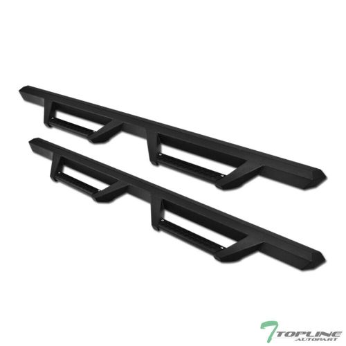 Topline For 2009-2018 Dodge Ram Quad Hoop Drop Step Side Nerf Bars v2 -Matte Blk, US $270.00, image 9
