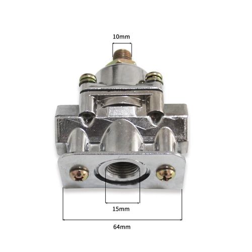 1x Adjustable Fuel Pressure Regulator For Holley 12-804 1-4 PSI 3/8" NPT Ports, US $53.16, image 3