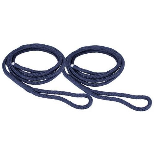 Navy Blue Braided Polyester Fender Lines with eye 12mm x 3.0m Pair, AU $49.00, image 3