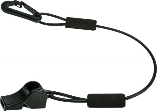 WPS LVW-17 BLK Floating Whistle with Lanyard - Black, US $15.84, image 3