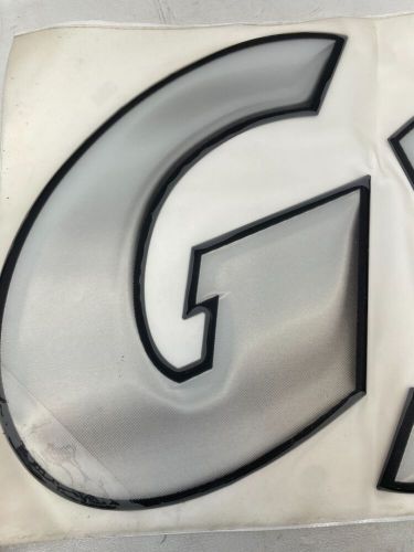 G3 RAISED DECAL EMBLEM 159061-01 SILVER / BLACK 15 3/8" X 11 1/8" MARINE BOAT, US $74.95, image 2