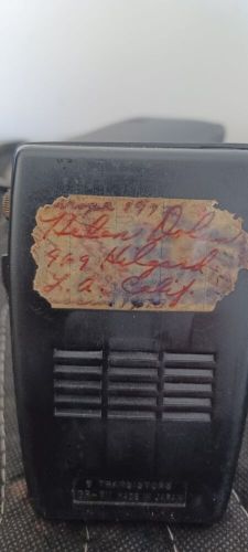 ORIGINAL ZEPHYR TRANSISTOR RADIO LINCOLN FORD GM 4" POCKET RADIO VINTAGE, US $40.00, image 4