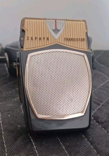 ORIGINAL ZEPHYR TRANSISTOR RADIO LINCOLN FORD GM 4" POCKET RADIO VINTAGE, US $40.00, image 6