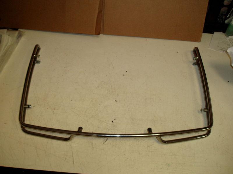 88-00 goldwing gl 1500 hondaline chrome trunk guard bar crash rail oem honda nic