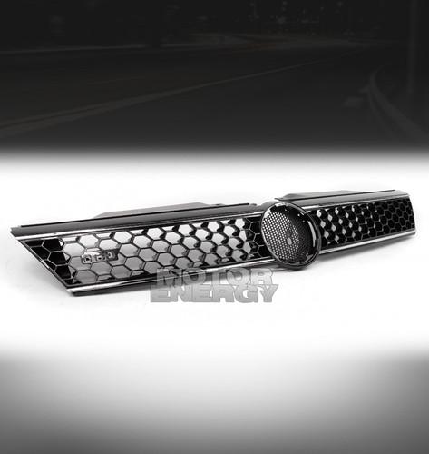 2011 2012 vw jetta mk6 sedan 4dr honeycomb mesh upper hood abs grille se sel tdi