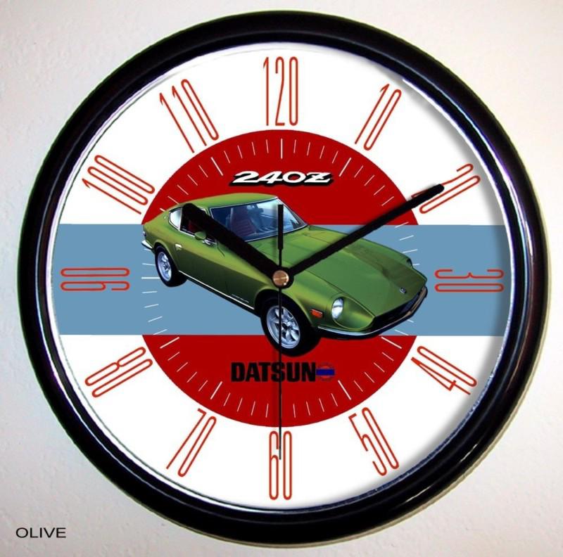 DATSUN / NISSAN 240Z WALL CLOCK - 240 Z fairlady choice of 8 colors, US $21.99, image 3