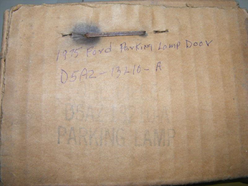 1975 FORD FULLSIZE PARKING LAMP DOOR BEZEL CHROME NOS NEW OLD STOCK D5AZ-13210-A, US $12.49, image 4