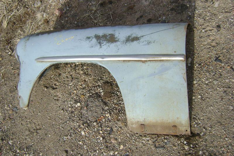1952 52 1951 51 chevy left front fender solid