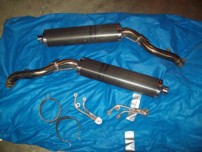 Sell Honda RC51 SP2 Carbon Fiber Exhaust System RVT1000r 2002-2006 in