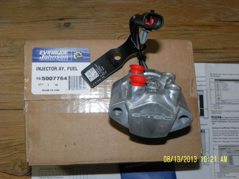 Evinrude & Johnson Injector AY, fuel. Part# 5007764, US $250.00, image 5