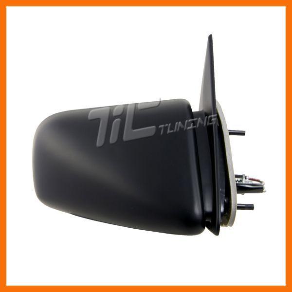 89-95 spirit acclaim passenger right black housing mirror manual remote non-fold
