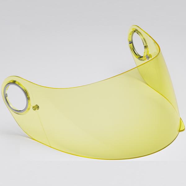 Scorpion exo 700/400 motorcycle ever clear shield yellow