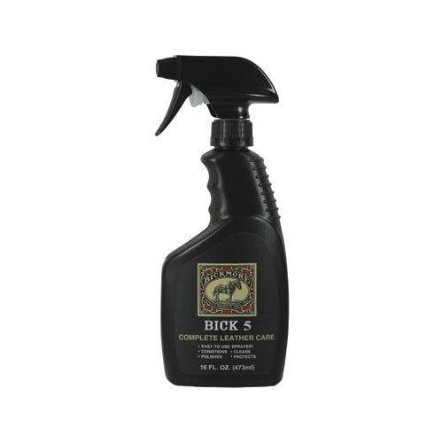 Bickmore bick 5 complete leather care, 16 oz, new - cleans polishes protects