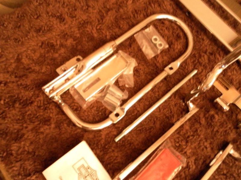 Sell Harley Road King Chrome 4Channel Luggage Rack 5339194 New in