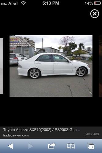 JDM Toyota Altezza spoiler wing OEM part from Japan. Lexus IS300 TRD, US $175.00, image 7