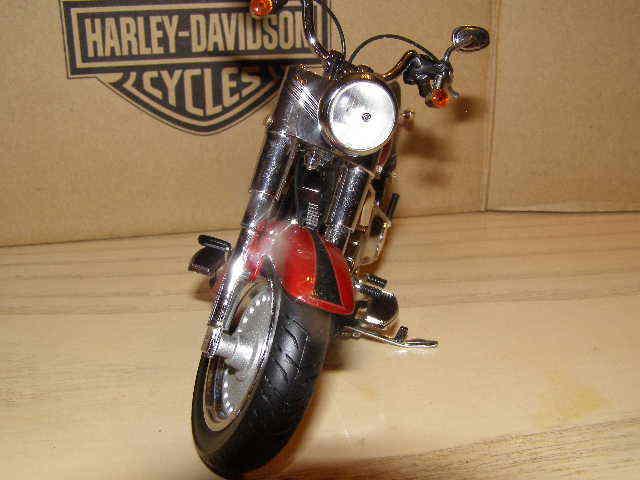 2008 Fat Boy - Red - 1:12 ERTL, US $59.99, image 2