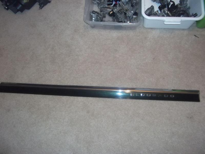 96 cadillac eldorado right front door trim molding  oem 