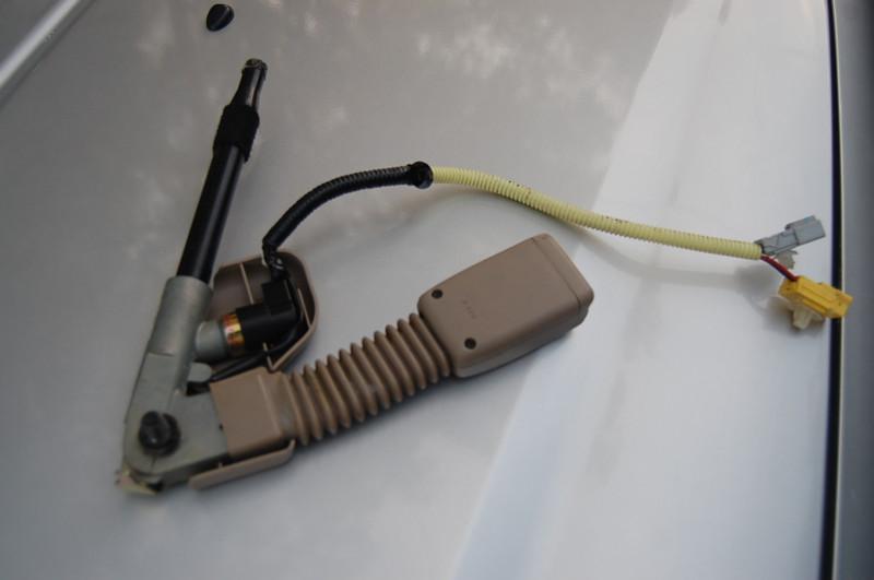 2001 2004 2005 HONDA CIVIC RIGHT PASSAGER SIDE BUCKLE IN TAN OEM COLOR, US $49.00, image 3