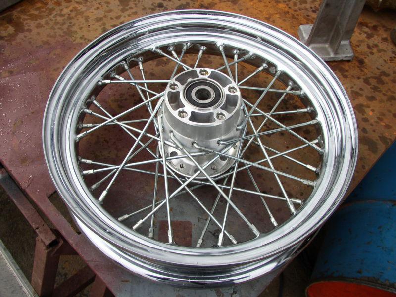 Sell HARLEY REAR WHEEL 16" x 3" WITH SEALED BEARINGS USING 3/4" AXLE in