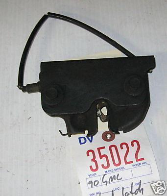 Chevrolet/gmc 90 pickup hood latch/catch 1990 2500