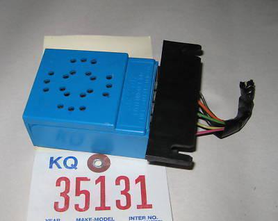 Cadillac 93 seville unknown control relay/module 1993