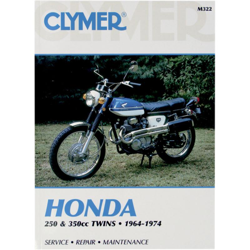 Clymer m322 repair service manual honda 250-350cc twins 1964-1974