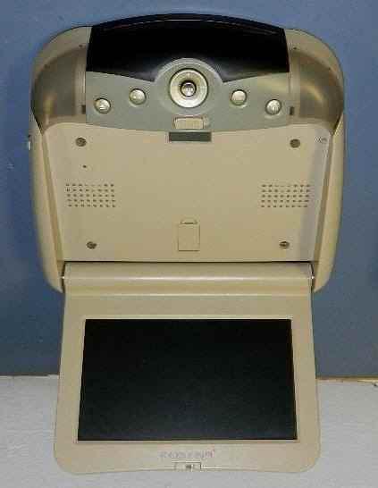 Rosen overhead dvd player 8" monitor z8dvd lkq